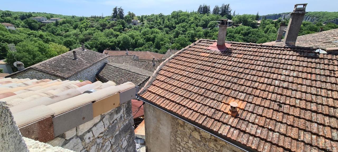 Magnifique maison en coeur de Balazuc, proche plages ardèche Esterno foto