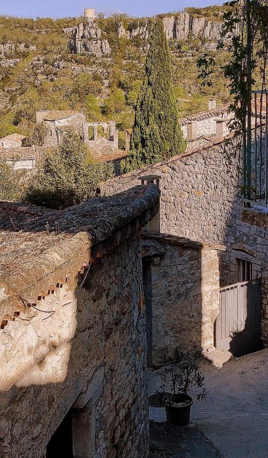 Magnifique maison en coeur de Balazuc, proche plages ardèche Esterno foto