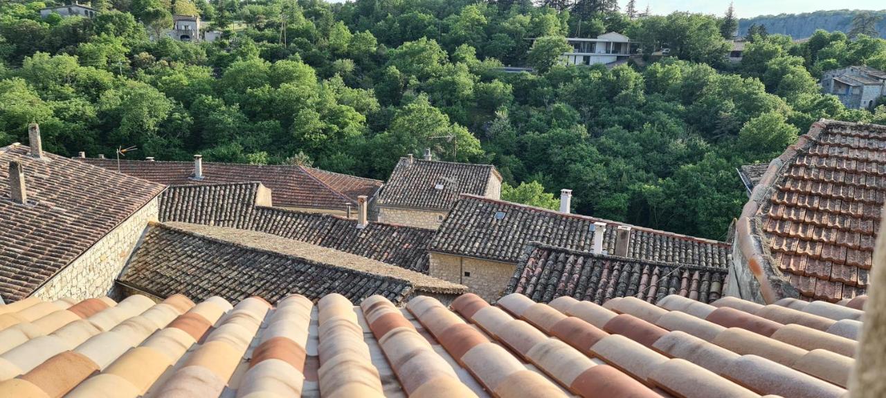 Magnifique maison en coeur de Balazuc, proche plages ardèche Esterno foto