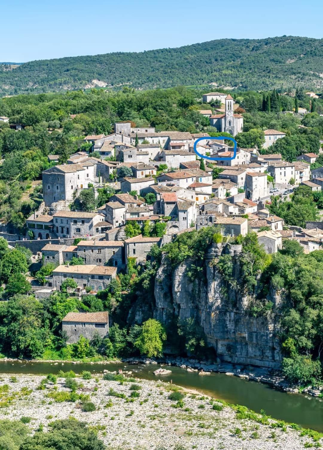 Magnifique maison en coeur de Balazuc, proche plages ardèche Esterno foto